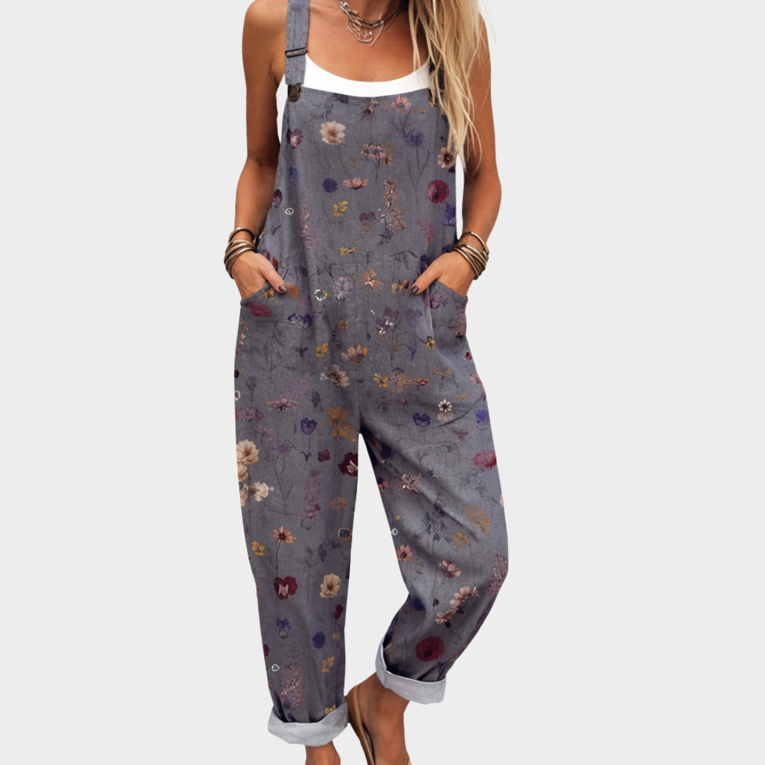 Elodie | Graues Blumen-Boho-Strahlen