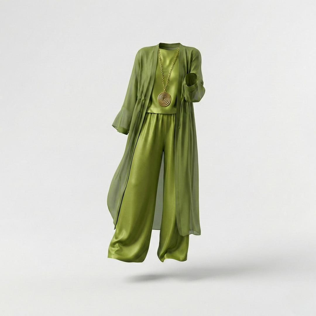 Enid – Elegantes Drei-Teile-Komfort-Set
