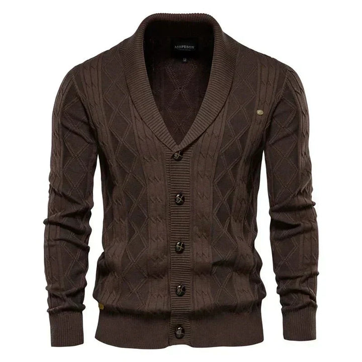 Waldemar | Herren Cardigan mit Knopfleiste