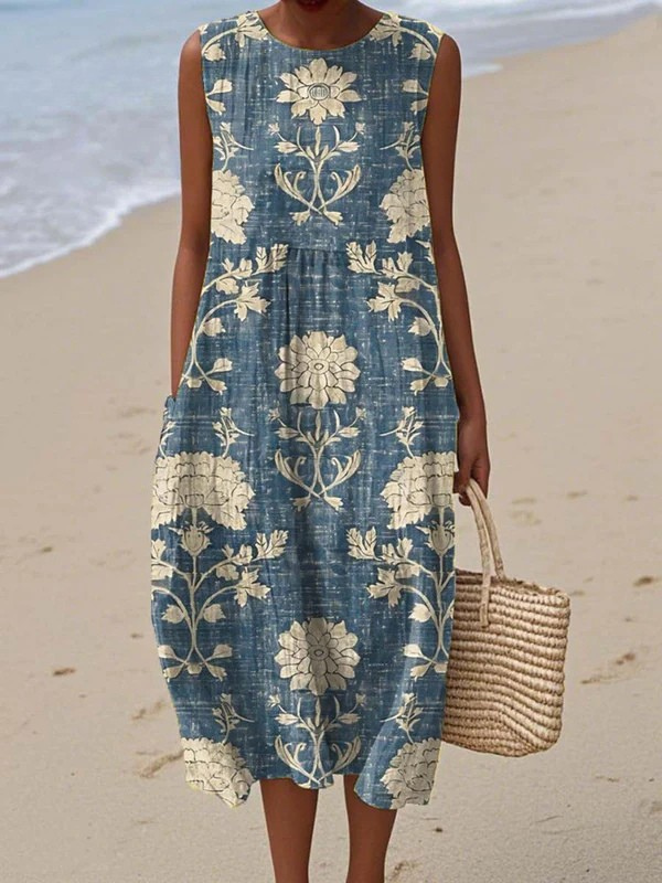 Belle™ Boho-Midikleid