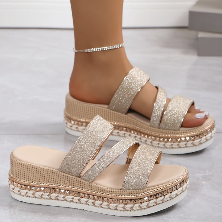 Layla | Bequeme Keil-Sandalen