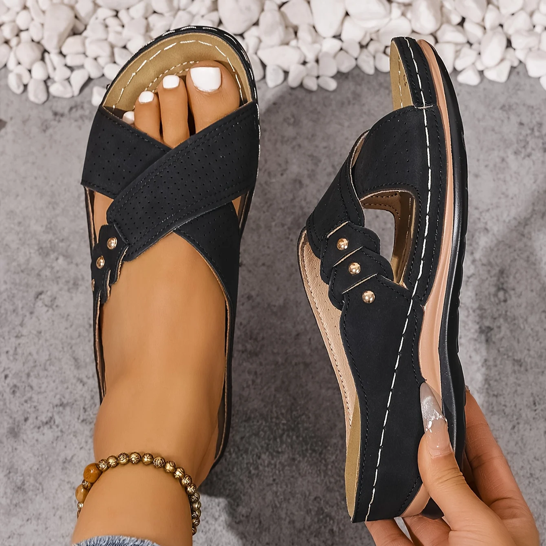 Pascalle | Orthopädische Keil-Sandalen