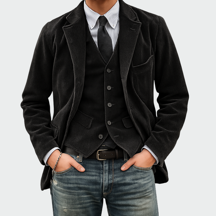 Ulf | Eleganter Anzugjacke und Weste